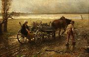 Jakub Schikaneder The Sad Way oil painting artist